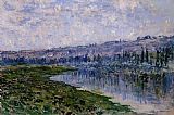 Claude Monet The Seine and the Chaantemesle Hills painting